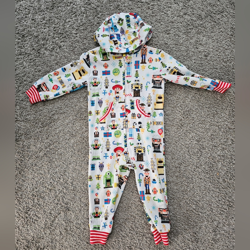 Disney Colorful Character Print Kids Footie
